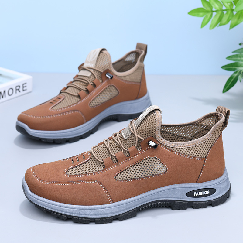 Atmungsaktive, leichte Herren-Freizeitschuhe für draußen 4