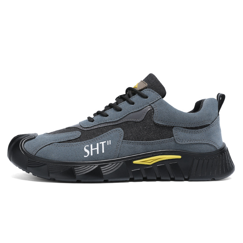 Chaussures casual pour hommes respirantes à lacets style color-block 6
