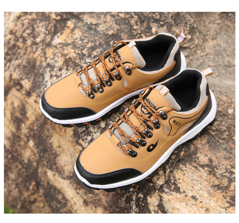 Scarpe sportive da uomo antiscivolo e traspiranti con lacci detail 2