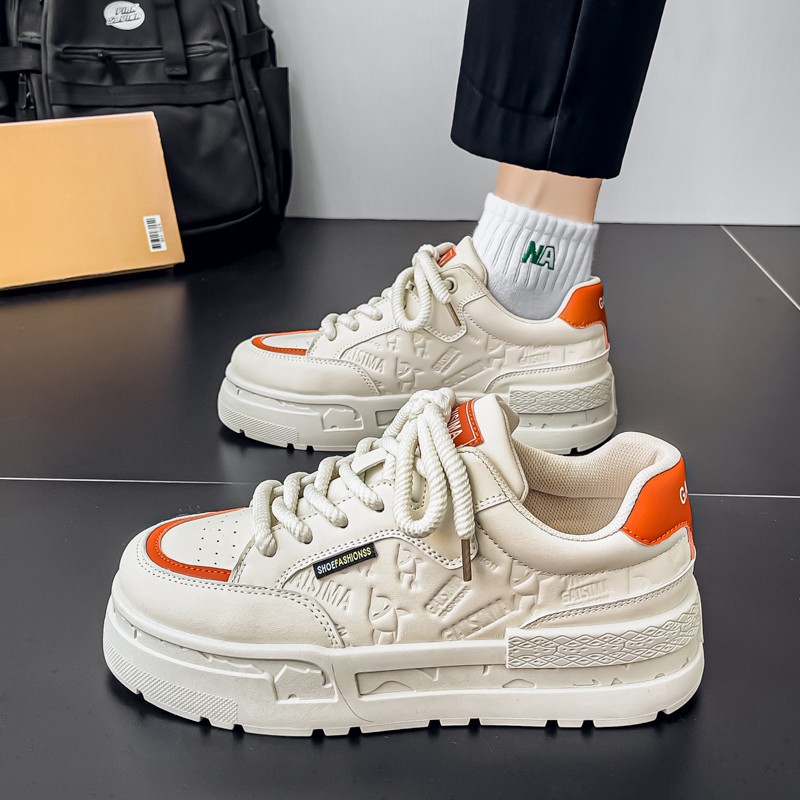Chaussures casual à plateforme chunky à lacets pour hommes 3