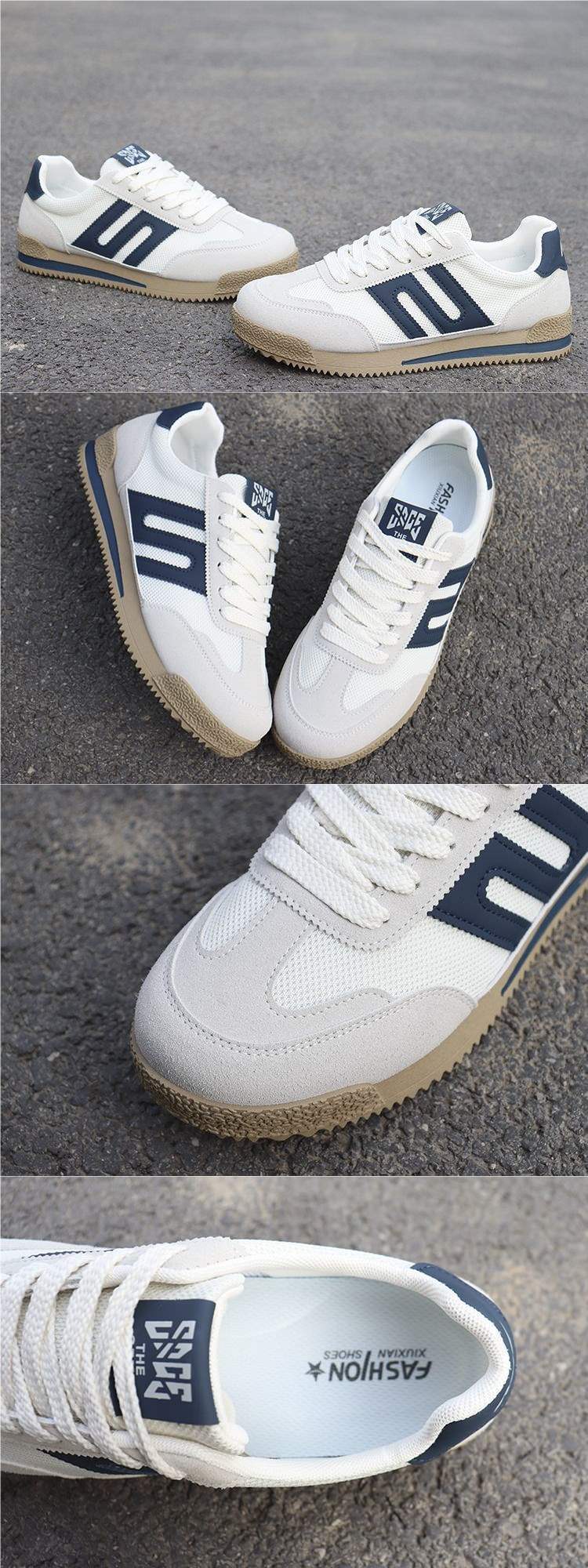 Leichte, atmungsaktive Mesh-Freizeitschuhe & Sneaker für Herren detail 1