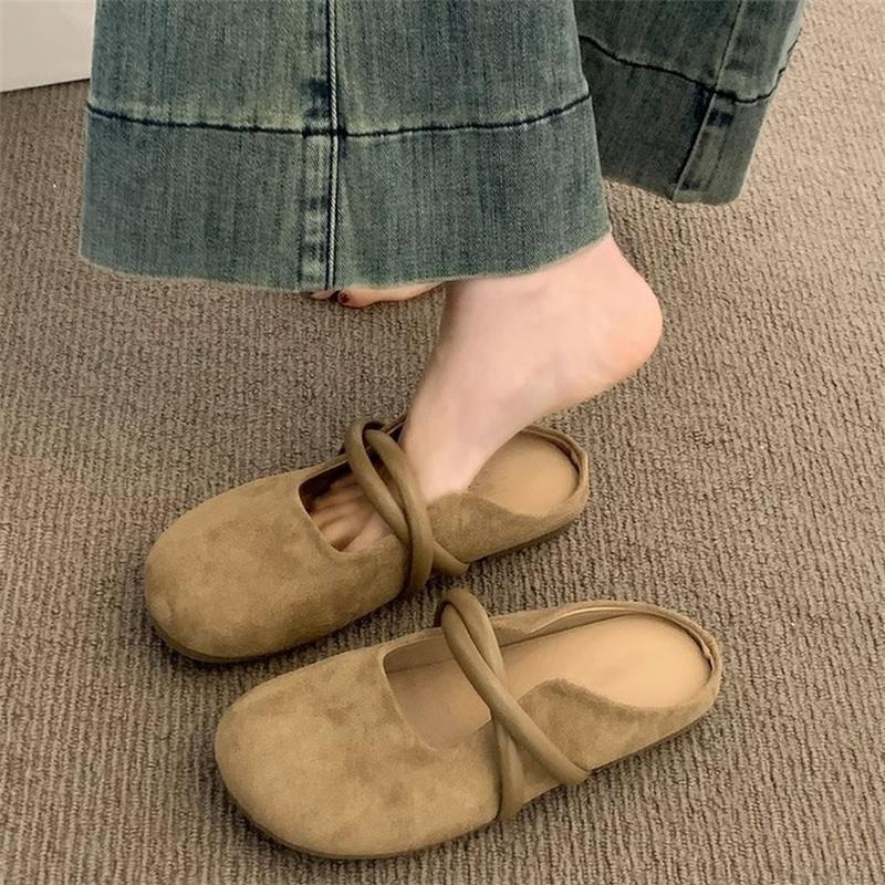 Zapatos planos de mujer sin cordones, ligeros y con suela suave 4
