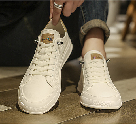 Men's Lace-Up Non-Slip Low-Top Casual Shoes detail 6