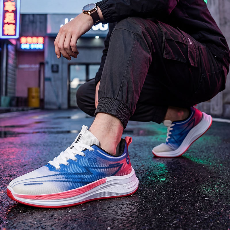 Scarpe da corsa da uomo leggere e traspiranti in mesh 3