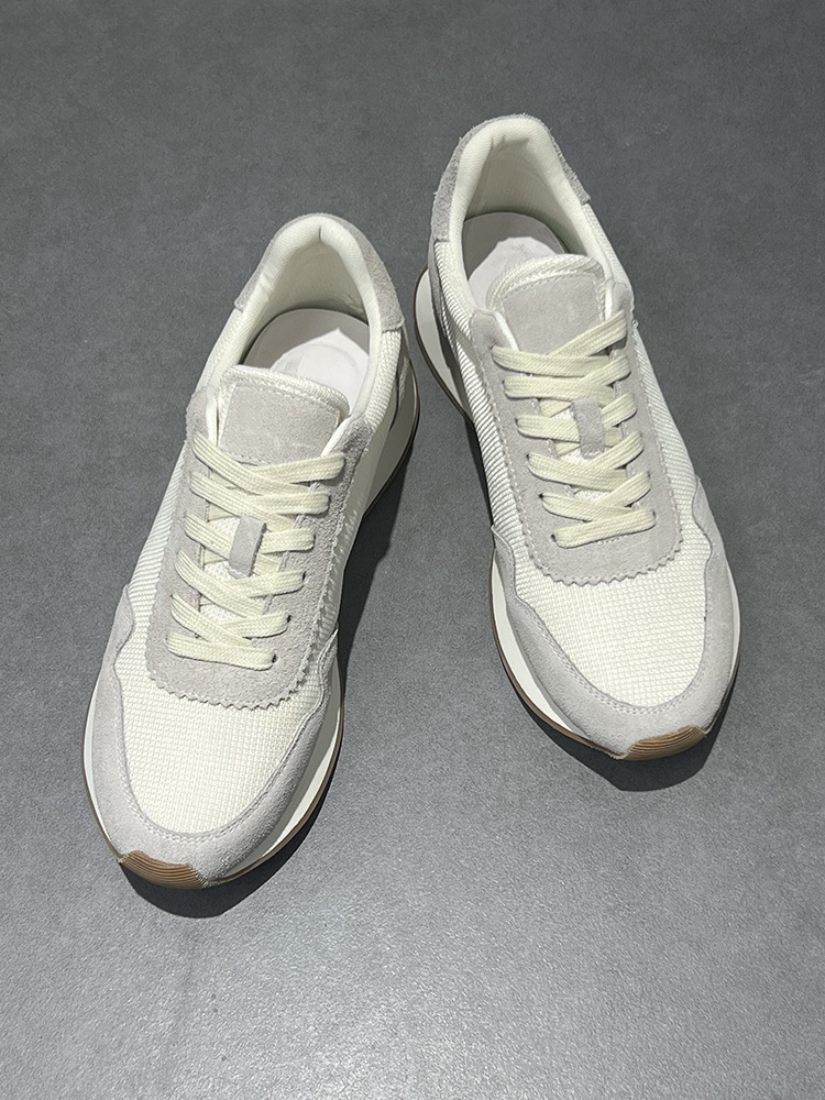 Atmungsaktive Unisex-Sneaker aus Wildleder mit Schnürung detail 5