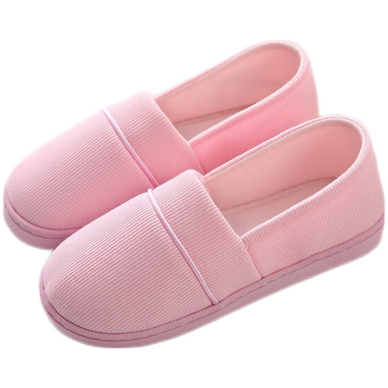 Women's Breathable Cotton-Fabric Slip-On Slippers 6