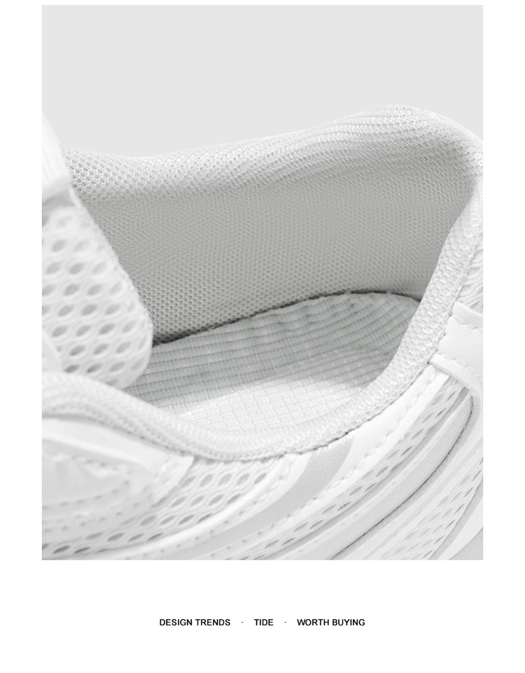 Sneakers da uomo con plateau, traspiranti e ammortizzate detail 4