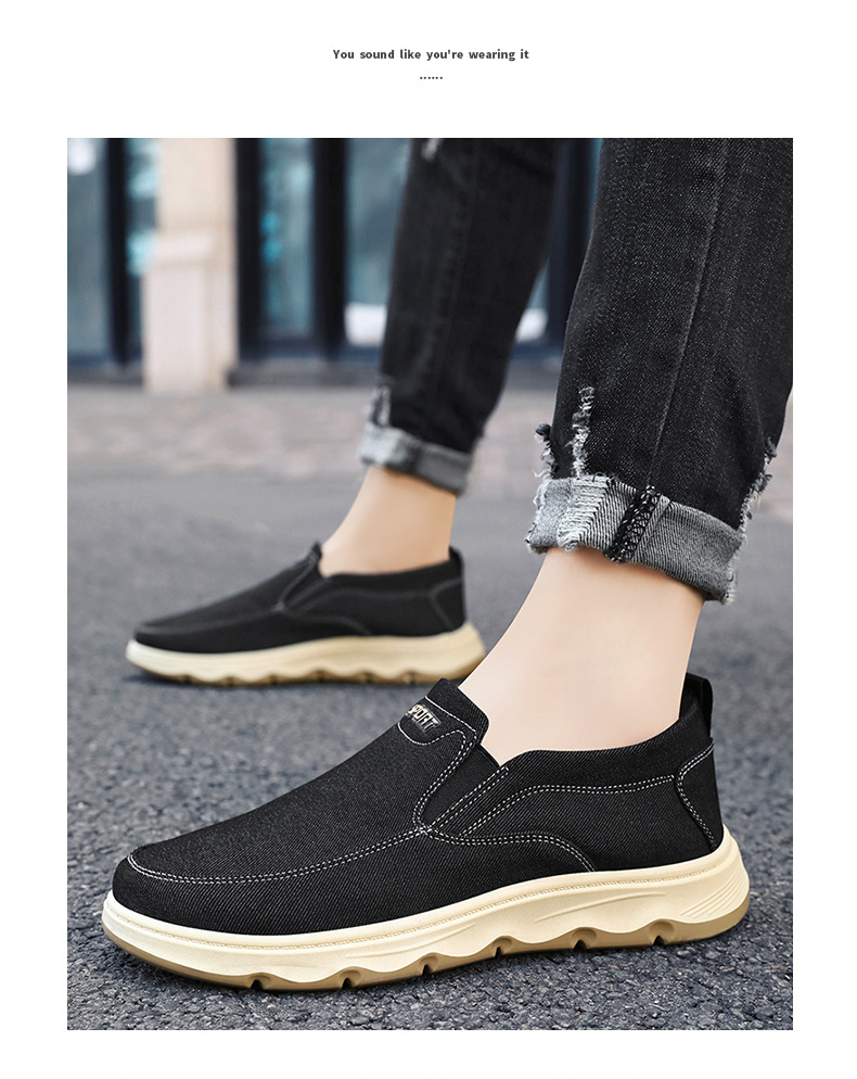Scarpe casual slip-on traspiranti e leggere da uomo detail 16