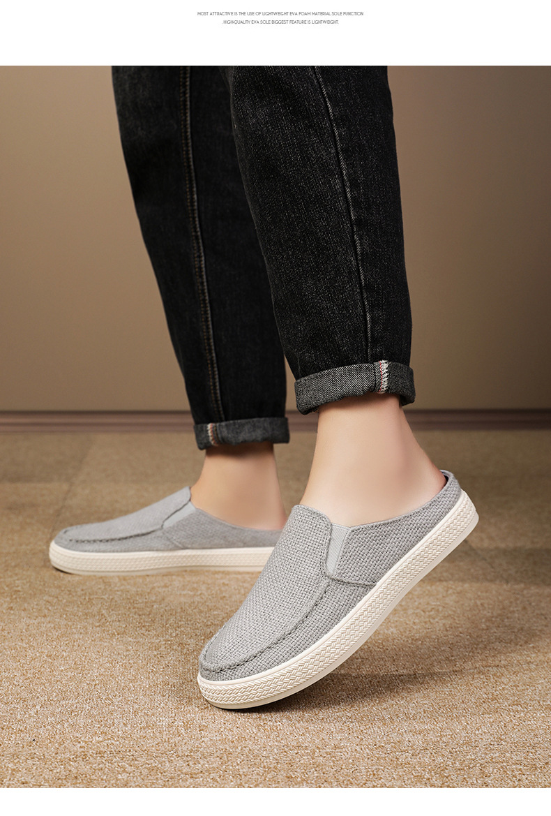 Chaussons sans gêne en mesh respirant pour homme detail 12