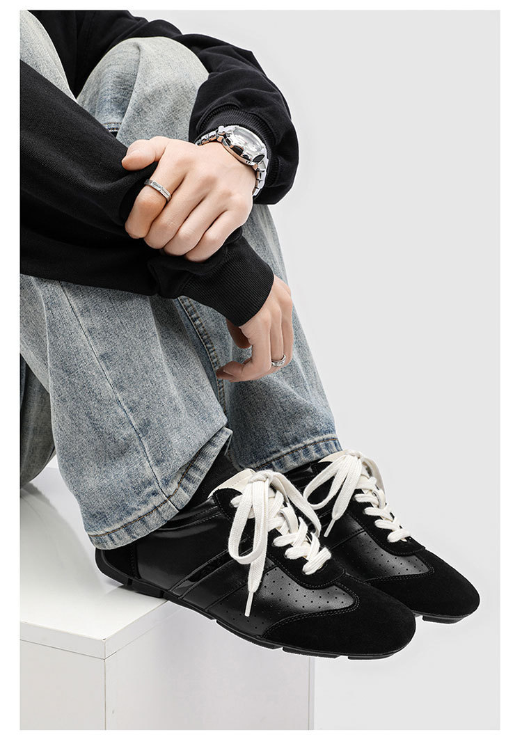Atmungsaktive, leichte Freizeitschuhe für Herren mit Schnürung detail 12
