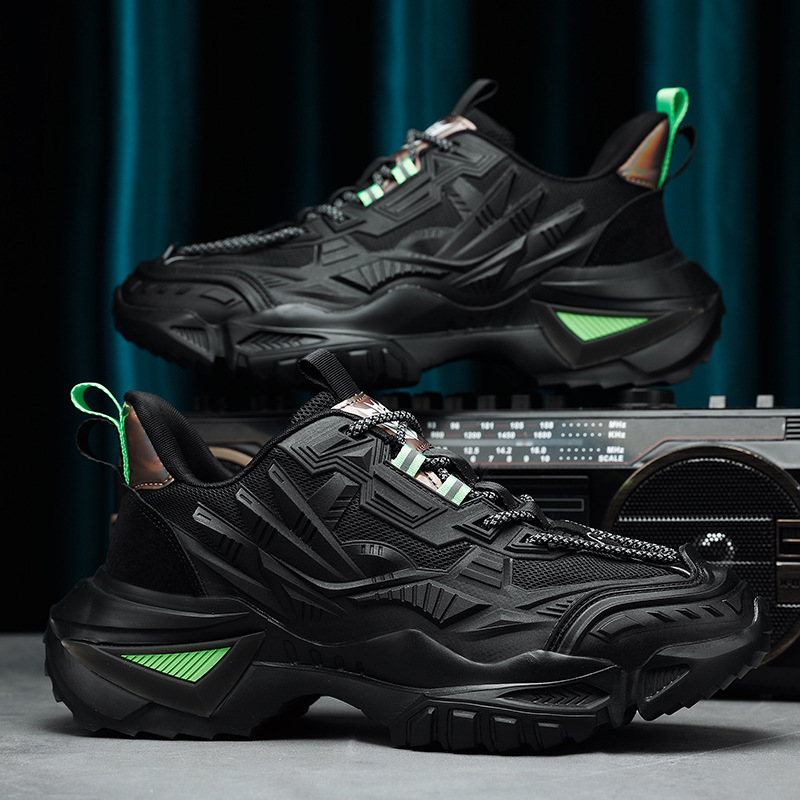Black Green [Lace-Up Model]