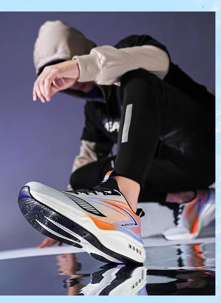 Chaussures de running respirantes en mesh pour homme detail 8
