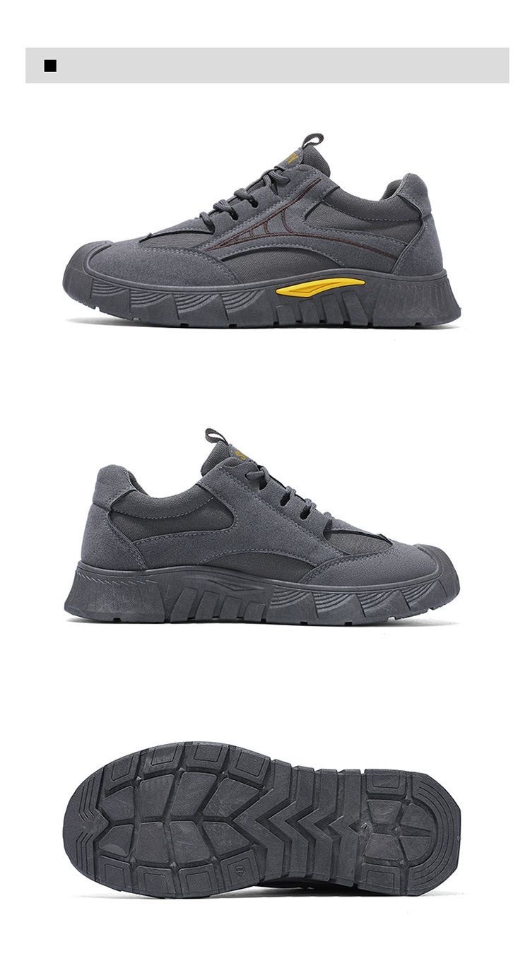 Atmungsaktive Herren-Freizeitschuhe aus Wildleder zum Schnüren detail 15