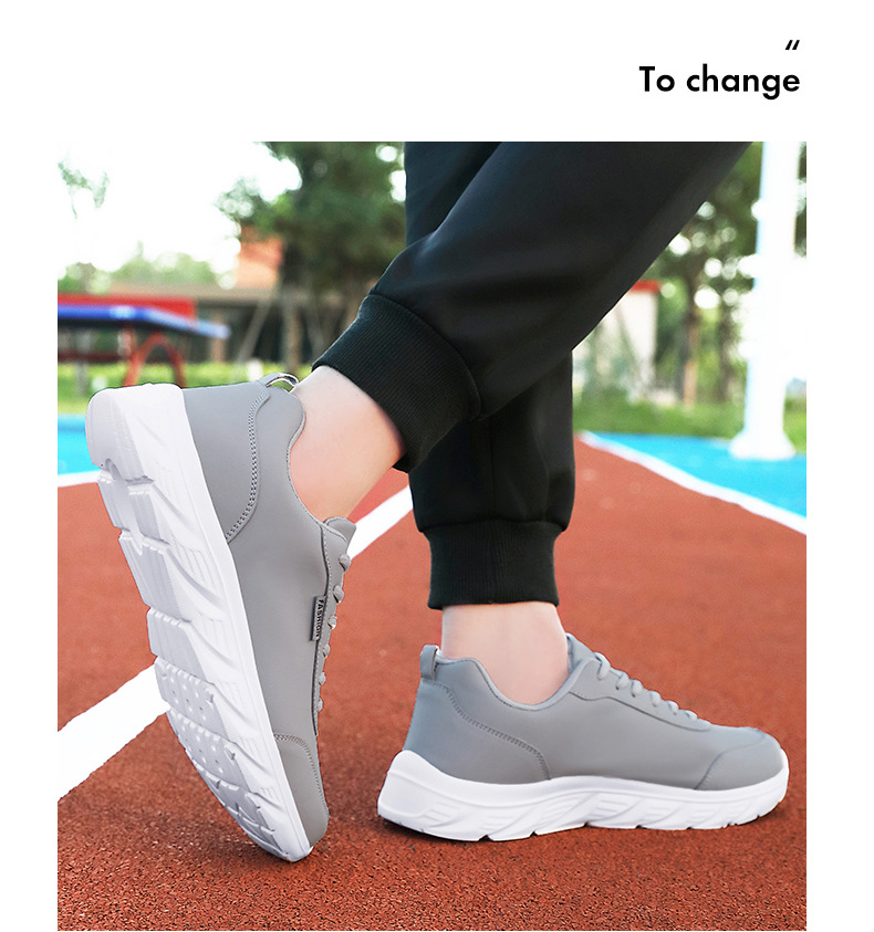 Scarpe sportive da uomo leggere e ammortizzate con lacci detail 3