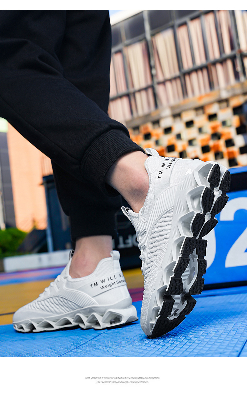Atmungsaktive gedämpfte Laufschuhe für Herren detail 12