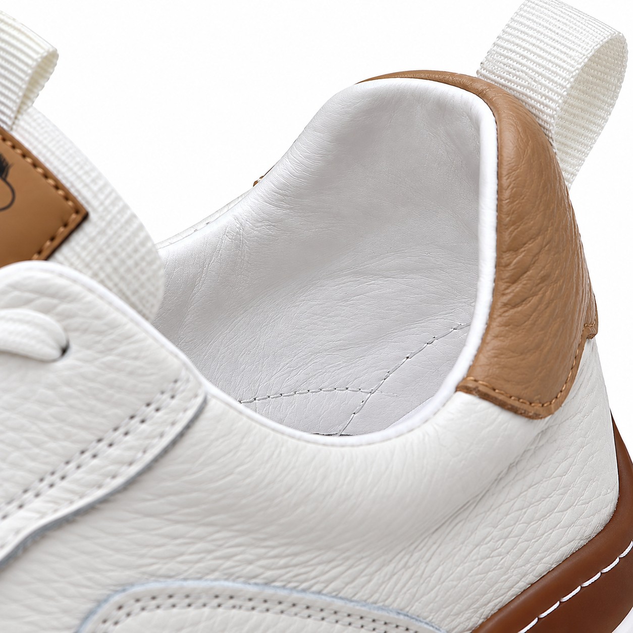 Men's Breathable Full-Grain Leather Low-Top Casual Shoes 9
