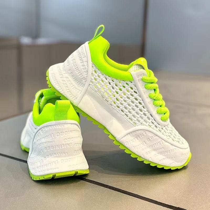 Women's Breathable Mesh Platform Sneakers detail 5