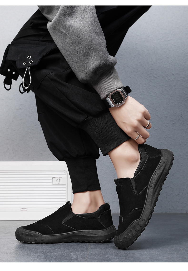 Rutschfeste Herren-Freizeitschuhe zum Hineinschlüpfen detail 11