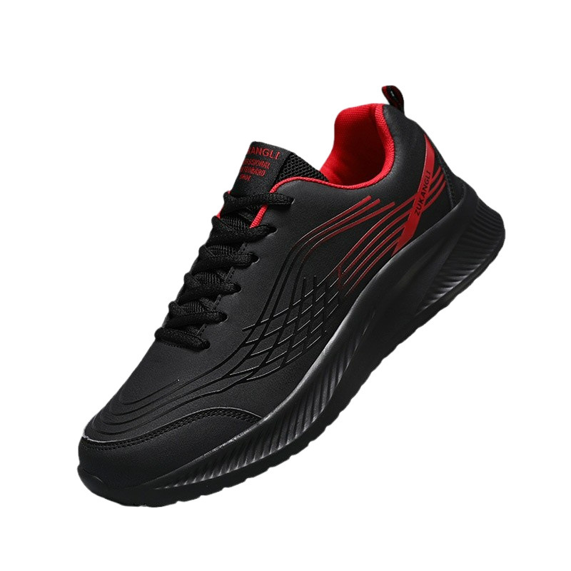 Lichte hardloopschoenen voor heren met veters en demping 5
