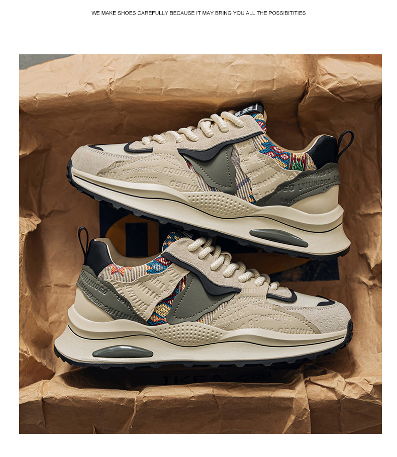 Zapatillas de deporte casuales para hombre estilo étnico detail 19
