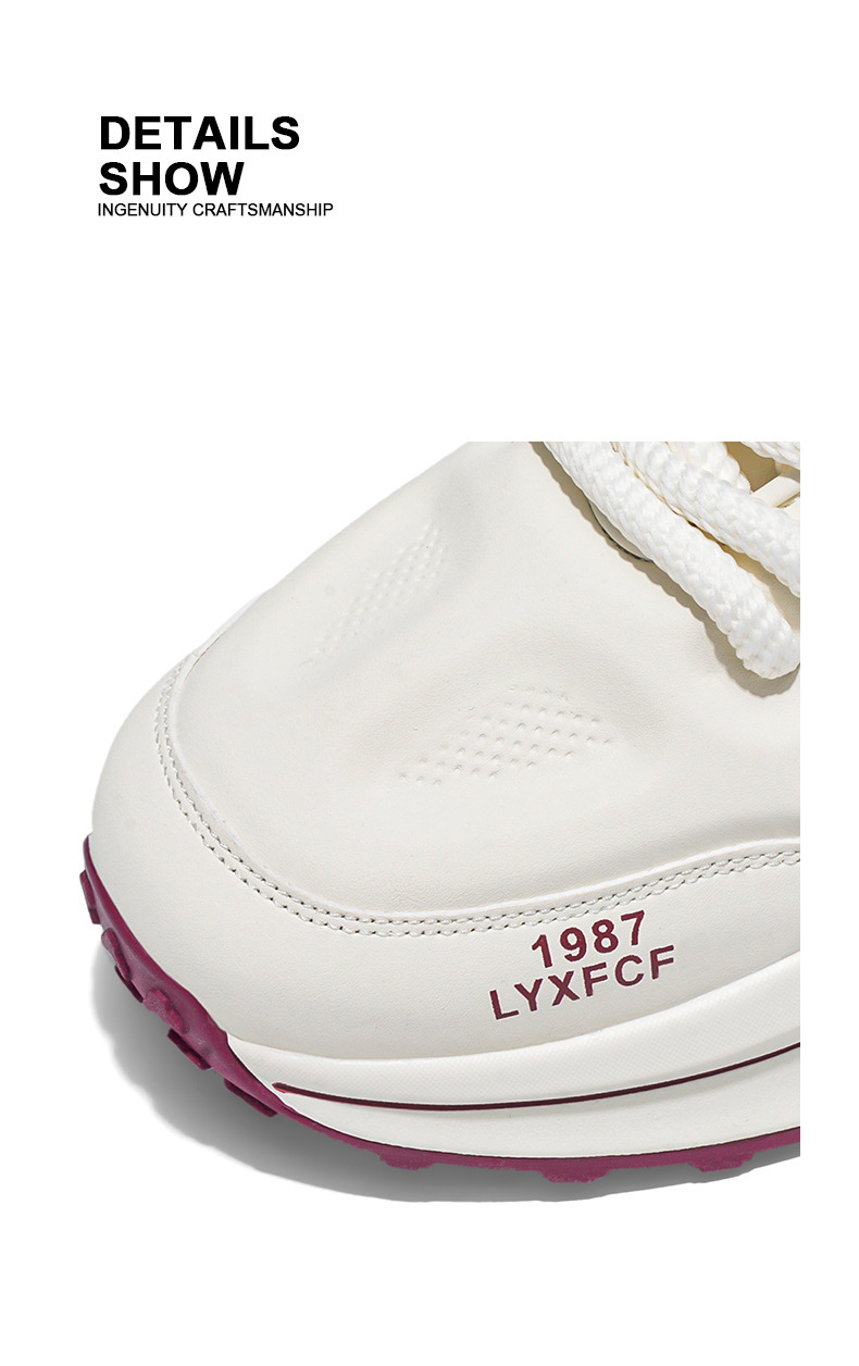 Chaussures casual à plateforme et blocs de couleurs pour homme detail 2
