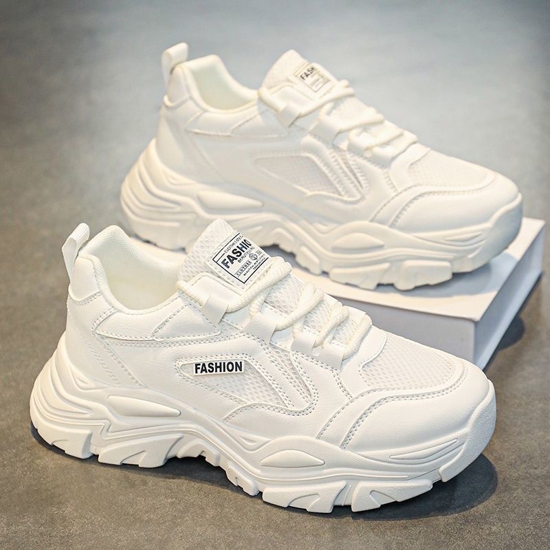 Atmungsaktive Herren-Plateau-Sneaker mit Schnürung