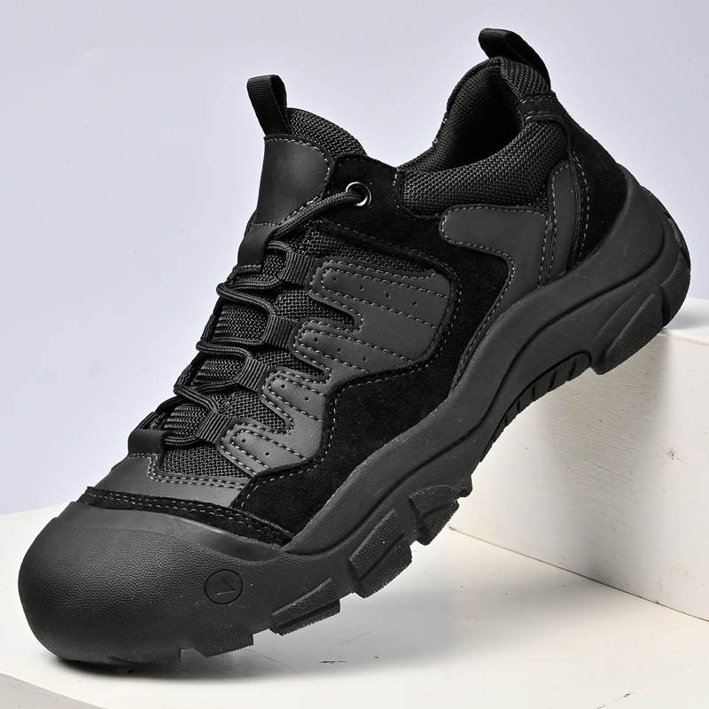 Atmungsaktive & rutschfeste Leder-Freizeitschuhe für Herren 3