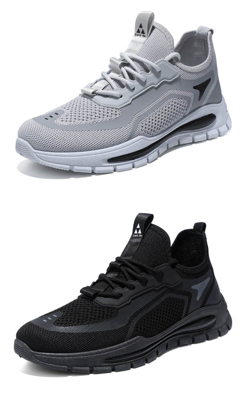 Ademende lichte hardloopschoenen van mesh voor heren detail 13