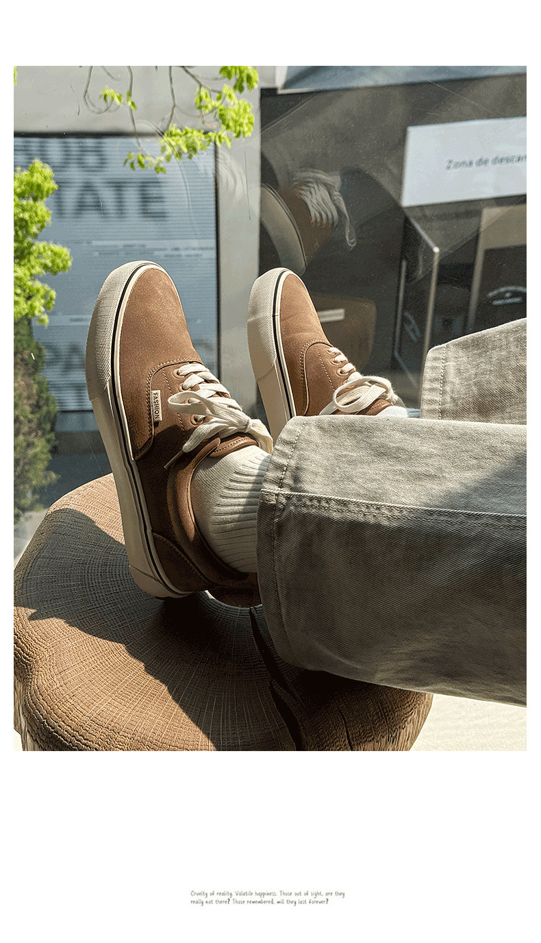 Gedämpfte und strapazierfähige Herren-Skateschuhe mit Schnürung detail 17
