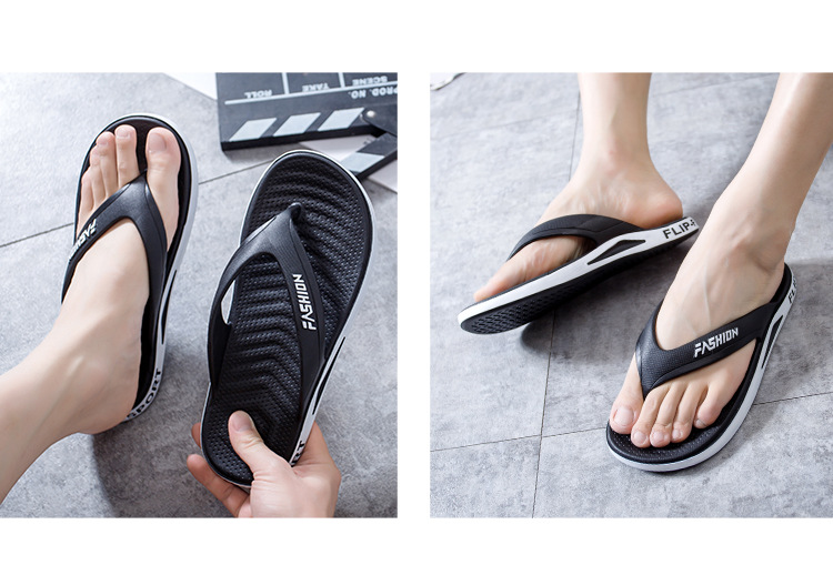 Men's Lightweight Waterproof Slip-On Flip-Flops detail 20