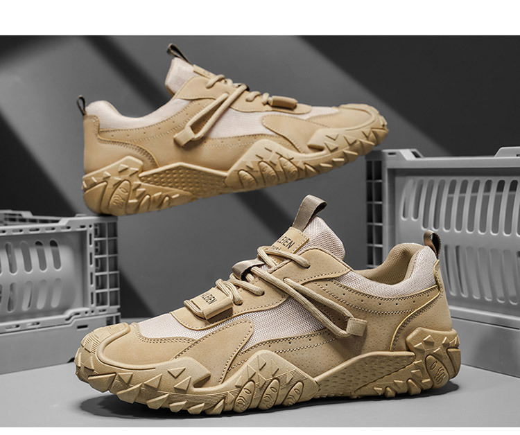 Men's Breathable Non-Slip Lace-Up Athletic Shoes detail 13