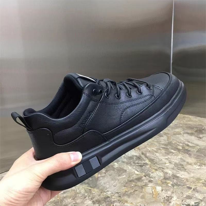 Scarpe casual da uomo in pelle PU stringate con suola ammortizzata detail 10