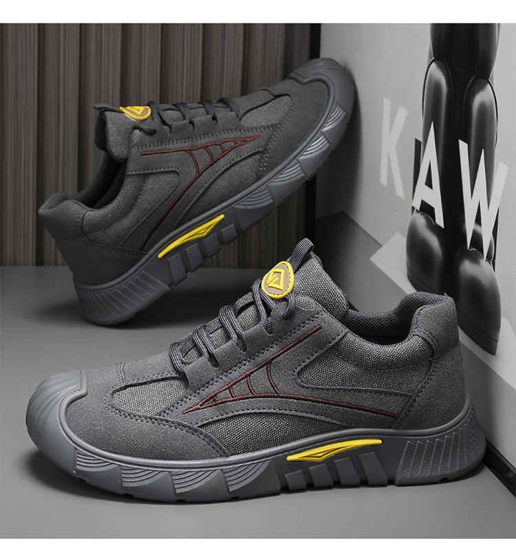 Atmungsaktive Freizeitschuhe für Herren mit Schnürung und Rutschhemmung detail 7
