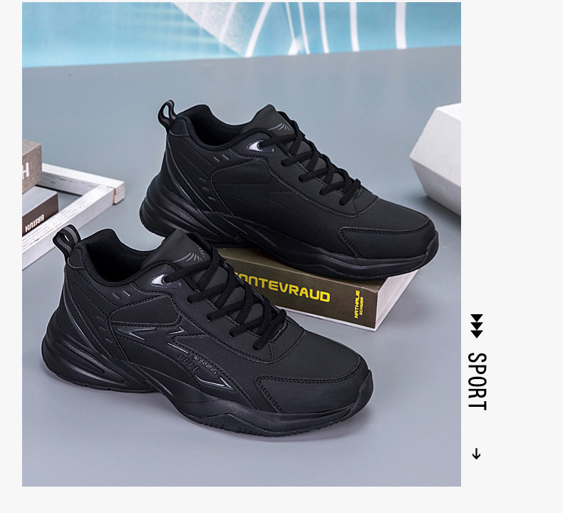 Chaussures de running compensées à lacets pour homme detail 9