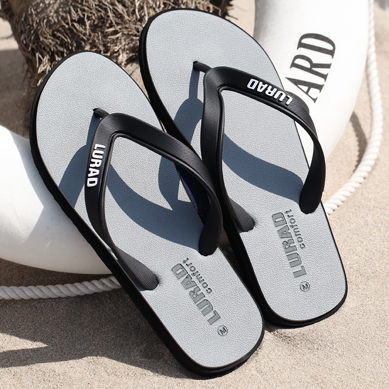 Men's Lightweight Waterproof Beach Flip-Flops 5
