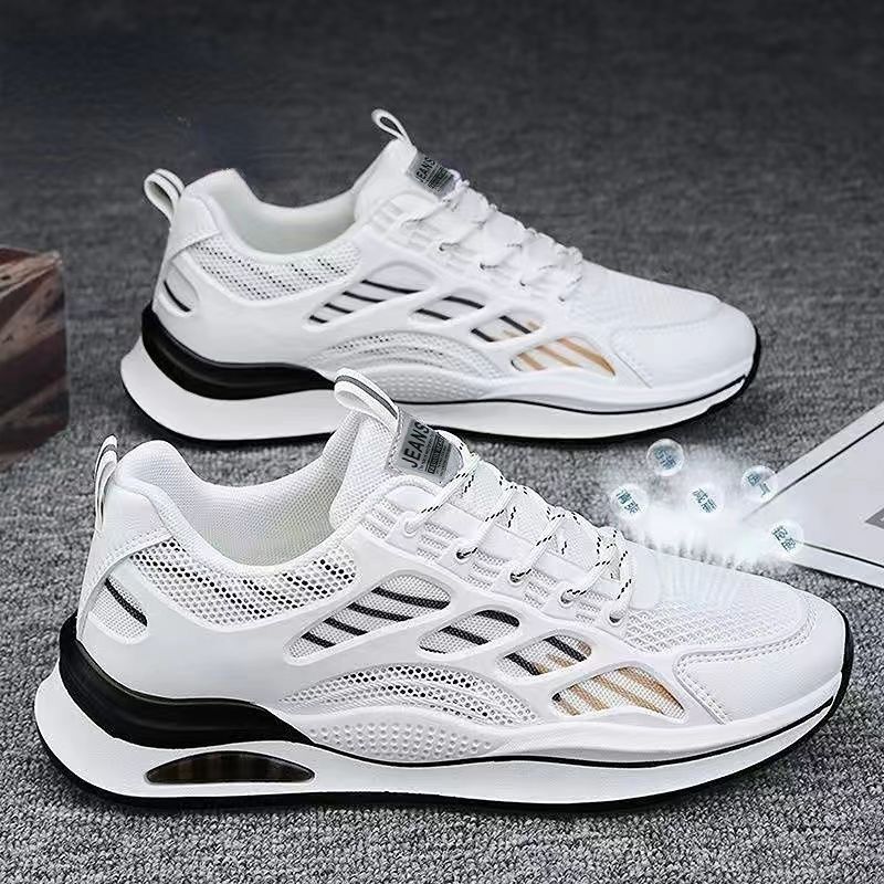 Ademende hardloopschoenen met platform en demping voor heren 4