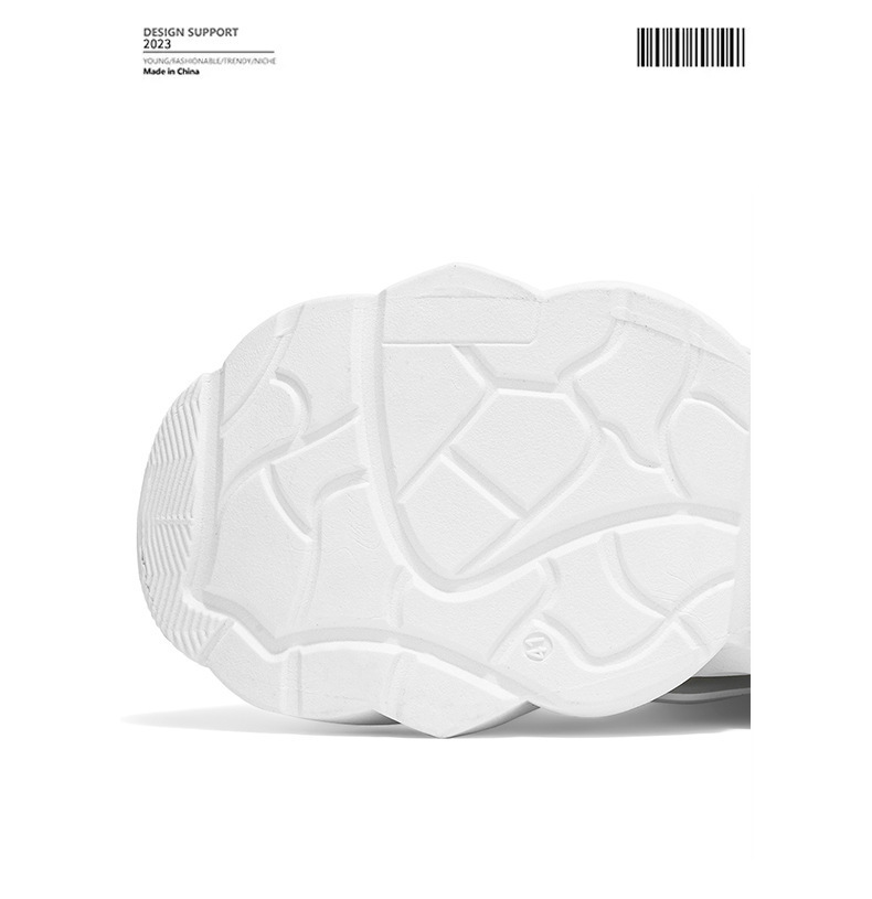 Unisex Chunky Plateau-Sneaker mit Luftpolsterung für den Alltag detail 3