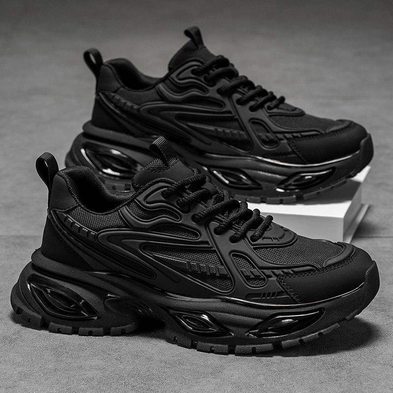 Atmungsaktive Plateau-Sneaker für Herren mit Dämpfung 4