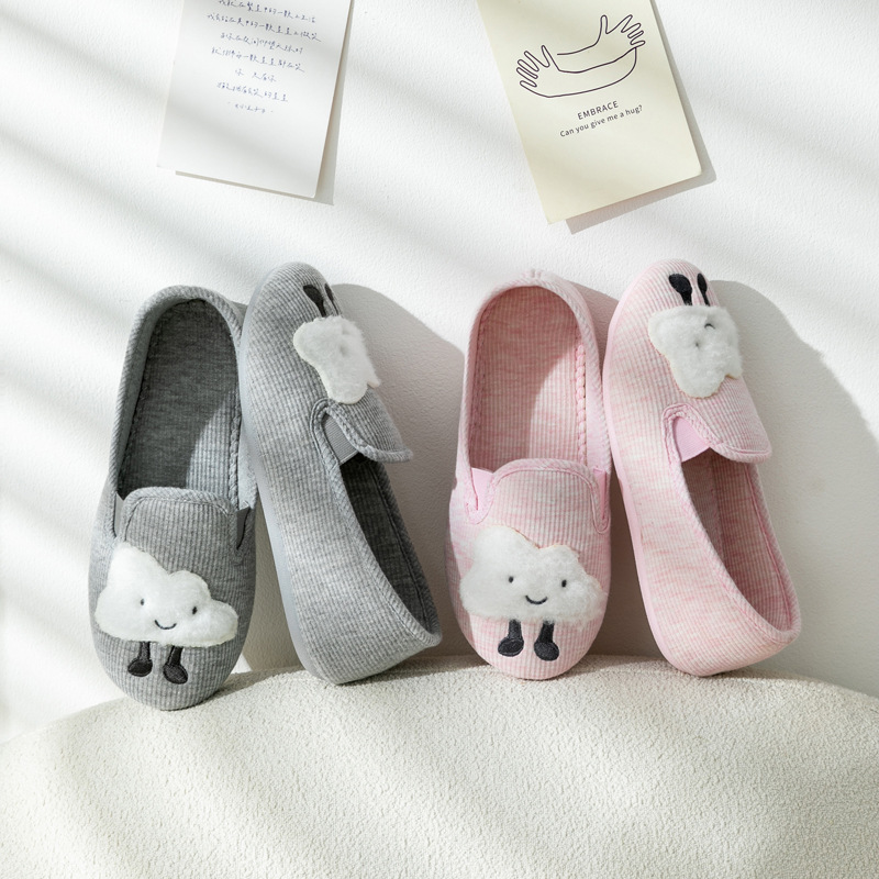 Women's Cozy Soft-Sole Cotton Slip-On Slippers detail 10