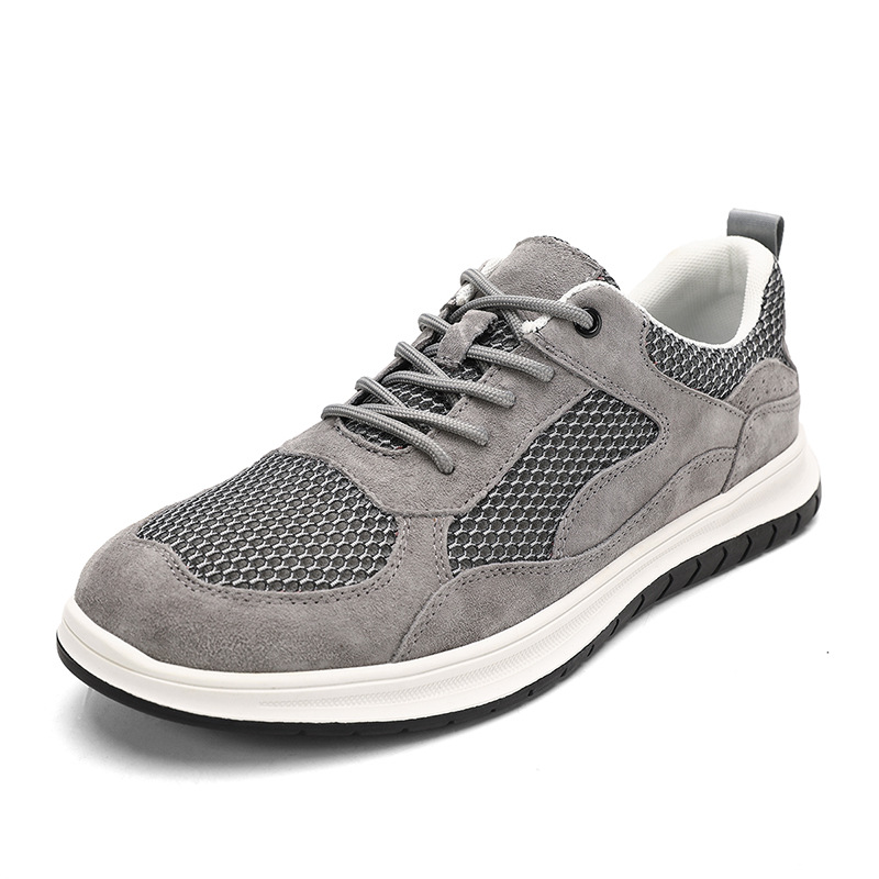 Atmungsaktive Herren-Freizeitschuhe mit Mesh und Schnürung