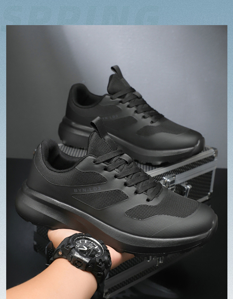 Men's Breathable Cushioned Running Shoes detail 1