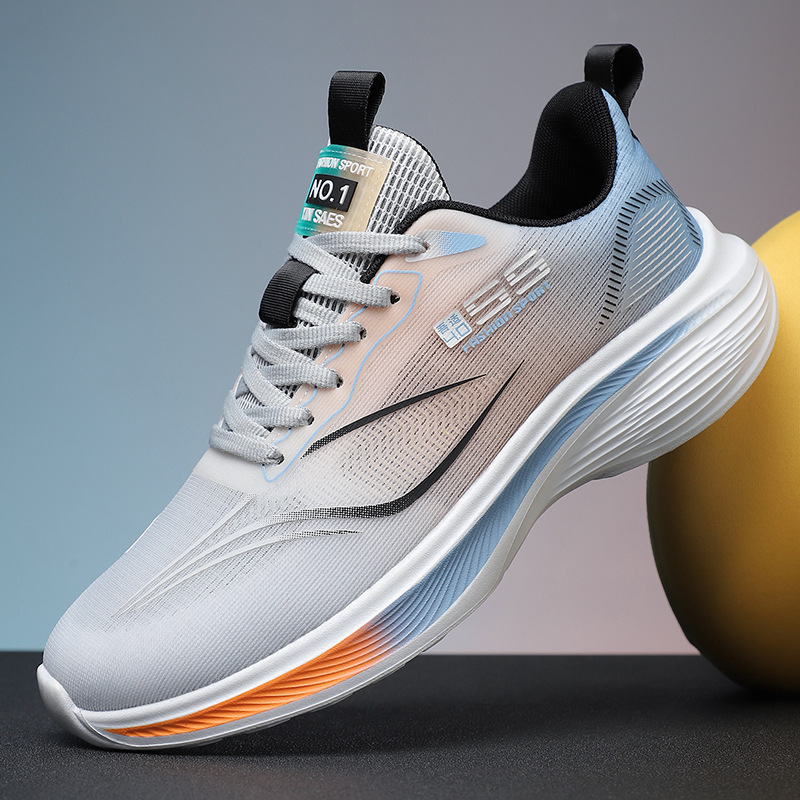 White Orange (YL2305-1) Light and Soft Sports Shoes