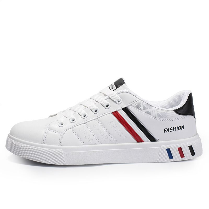 Zapatos casuales con cordones de piel sintética PU para hombre 5