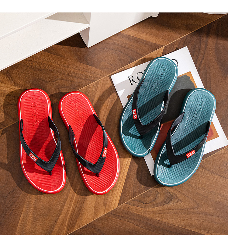 Men's Lightweight Non-Slip Casual Flip-Flops detail 5
