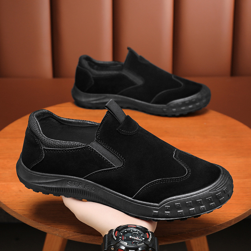 Scarpe casual slip-on antiscivolo da uomo 4