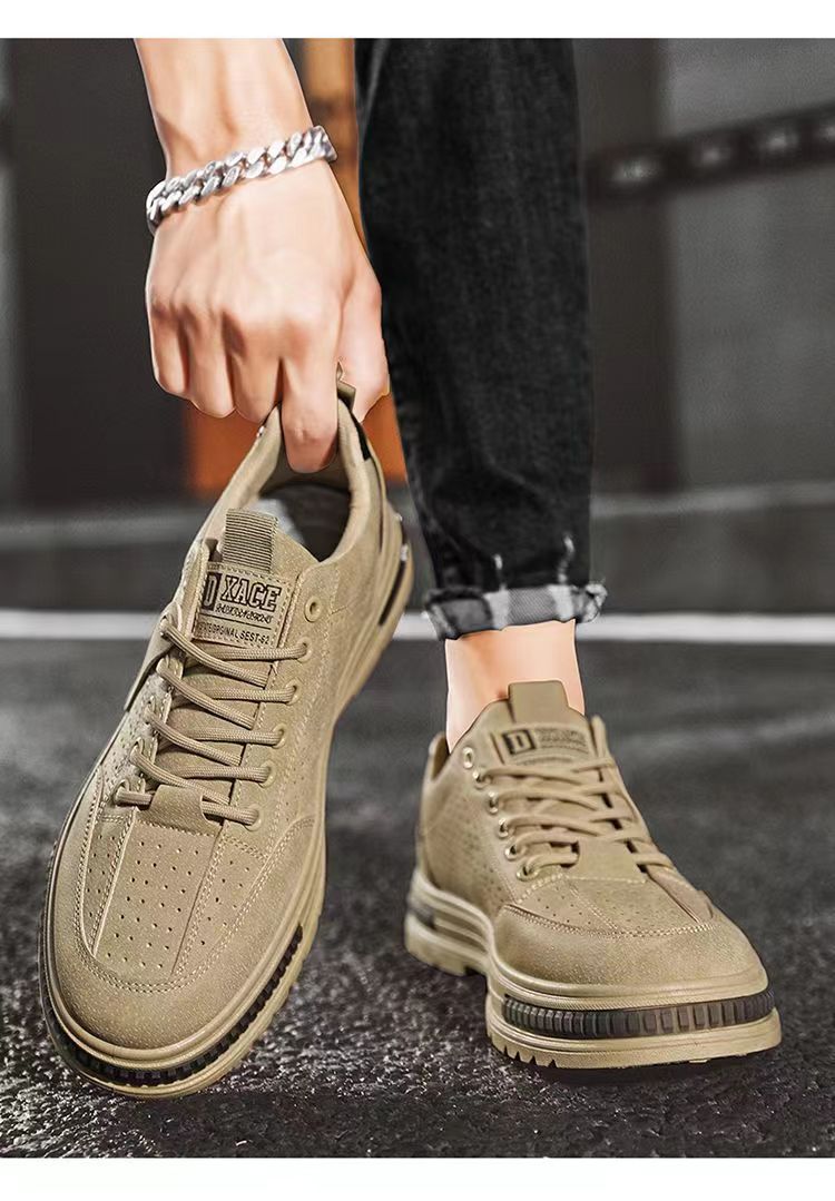Atmungsaktive Herren-Freizeitschuhe zum Schnüren detail 4