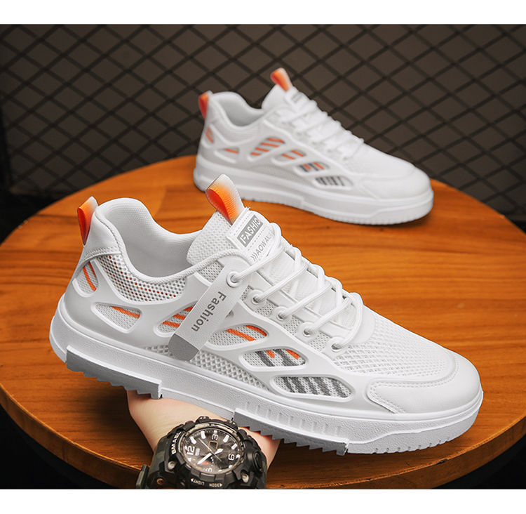 Atmungsaktive, leichte Schnür-Sneaker für Herren detail 1