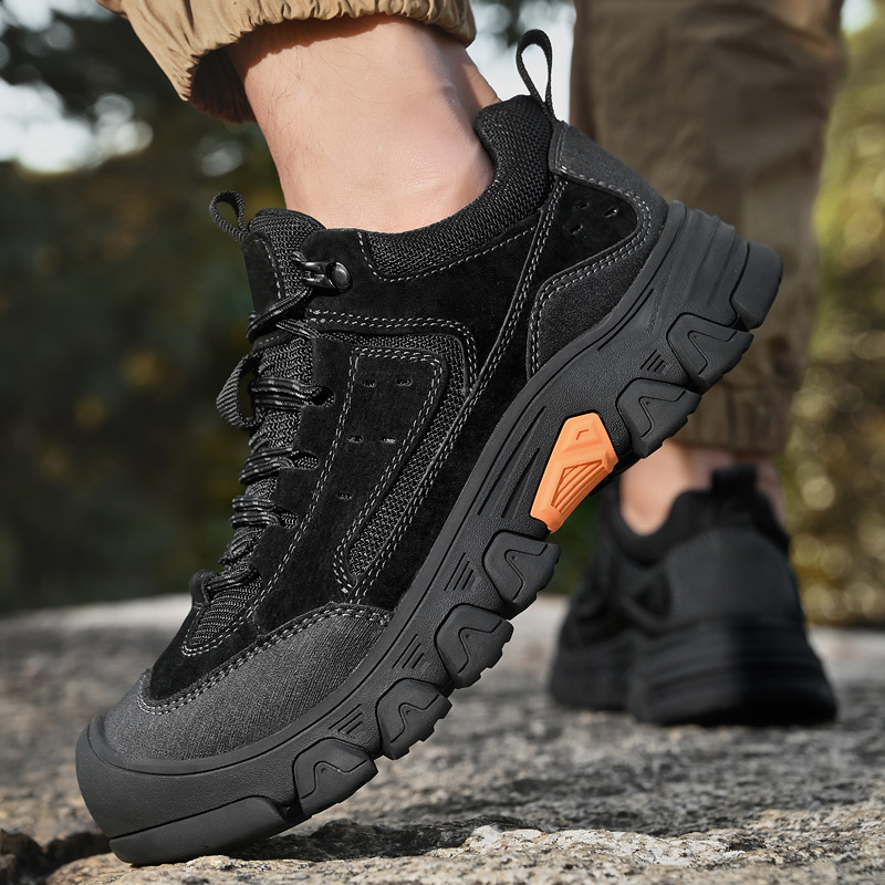 Men's Breathable Suede Non-Slip Athletic Shoes detail 10
