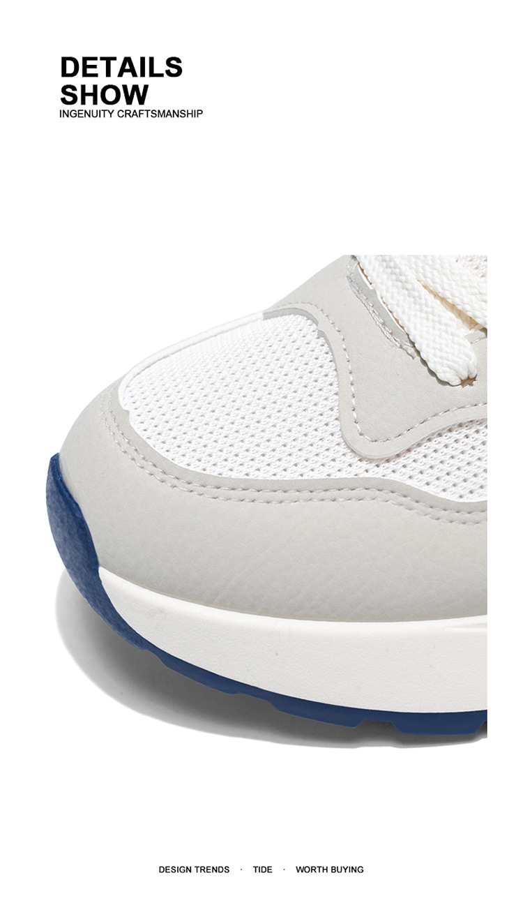 Zapatillas de deporte casuales transpirables de hombre con cordones detail 2