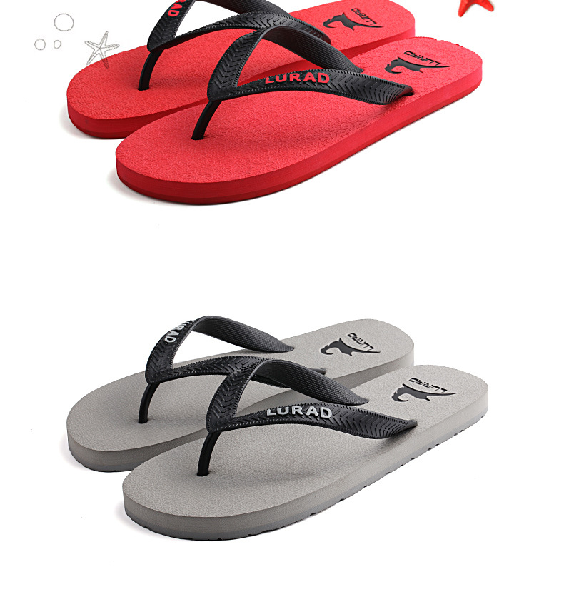 Men's Lightweight Non-Slip Beach Flip-Flops detail 5